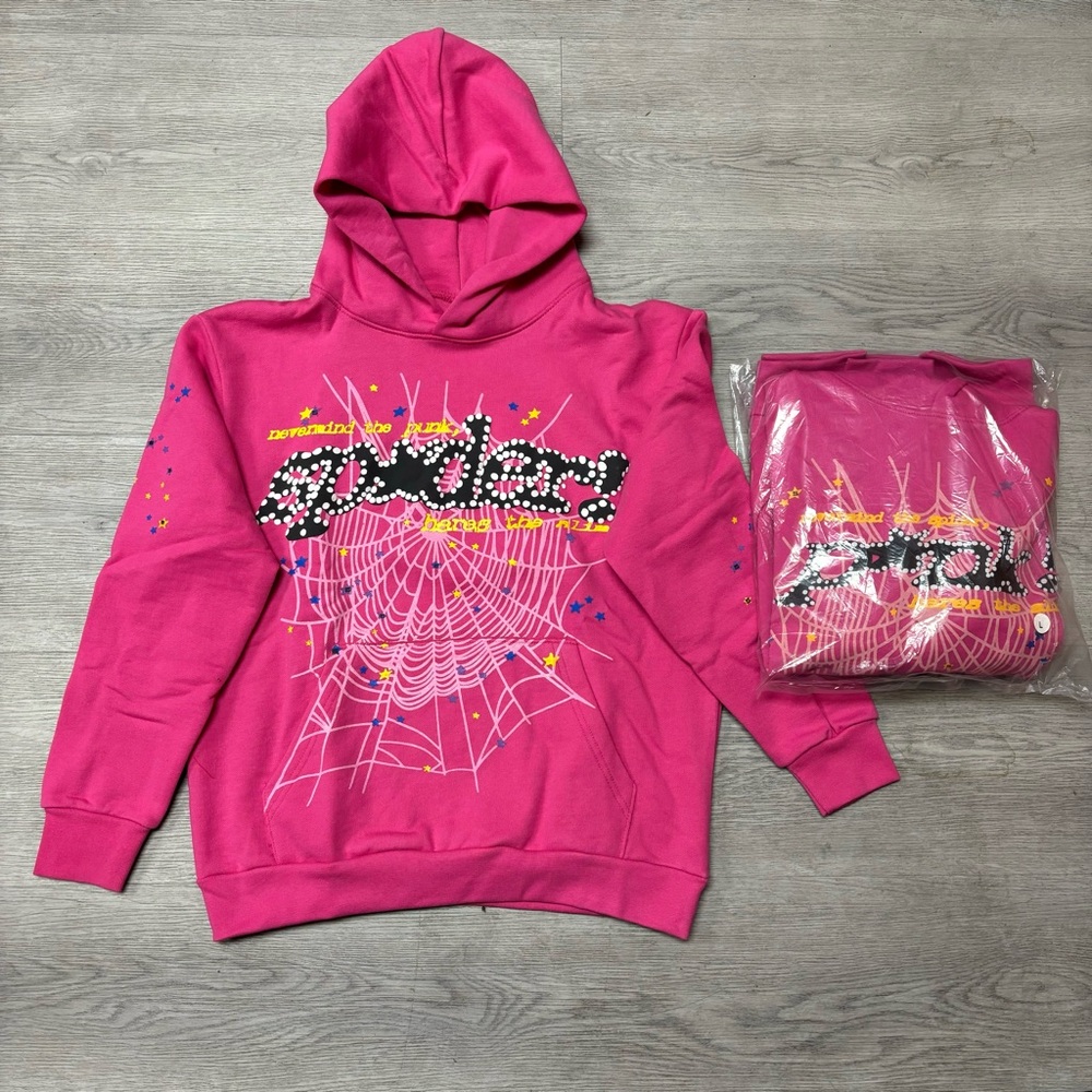 Sp5der Hoodie (Pink)